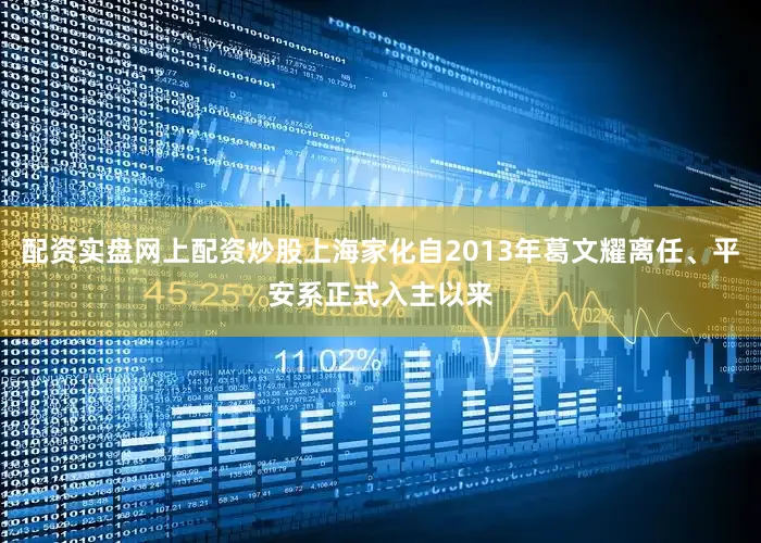 配资实盘网上配资炒股上海家化自2013年葛文耀离任、平安系正式入主以来