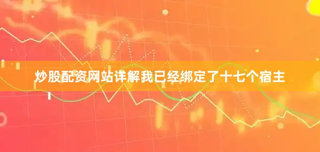 炒股配资网站详解我已经绑定了十七个宿主