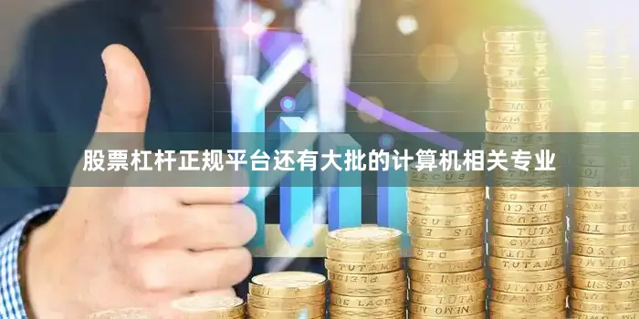 股票杠杆正规平台还有大批的计算机相关专业
