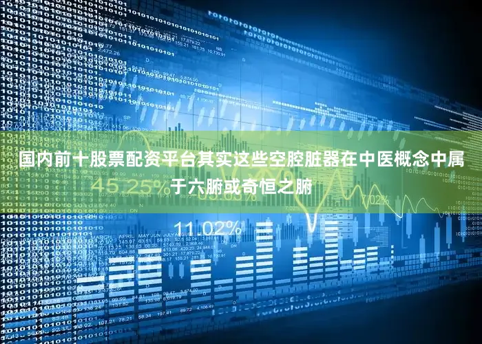国内前十股票配资平台其实这些空腔脏器在中医概念中属于六腑或奇恒之腑